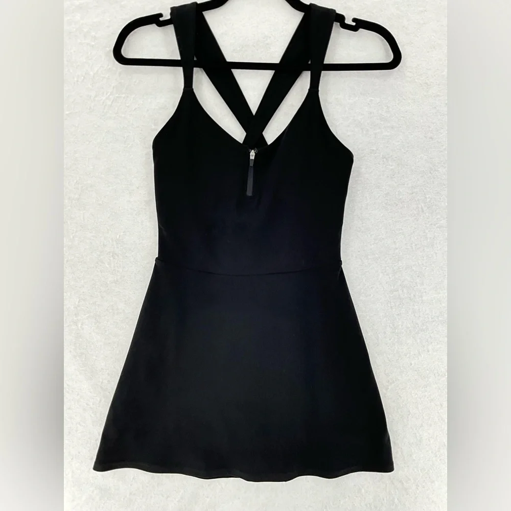 Alo Yoga Women's Alosoft Showcase Stretch Jersey Dress - Black Small